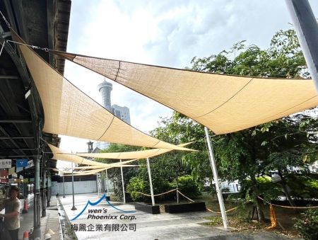 Custom Made Sail Shade